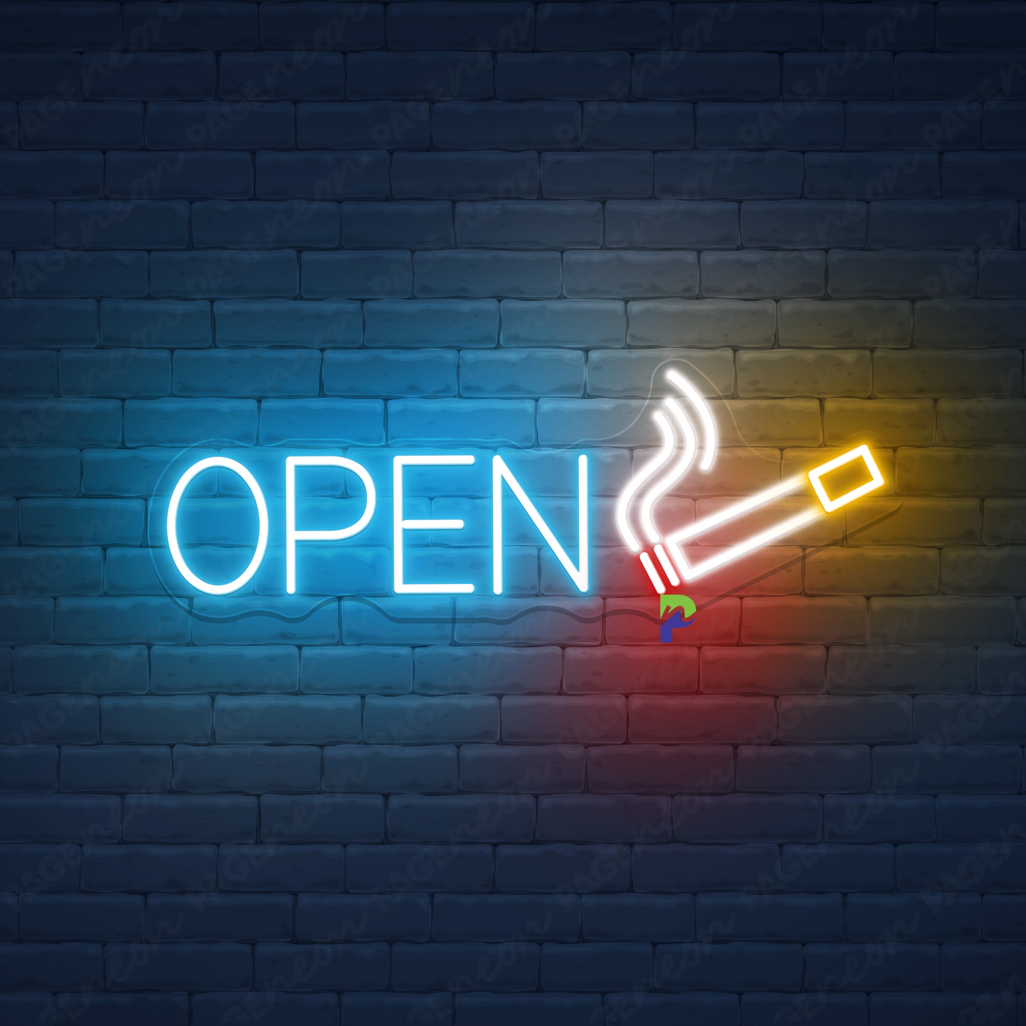 Smoke Shop Open Neon Signs Business Led Light