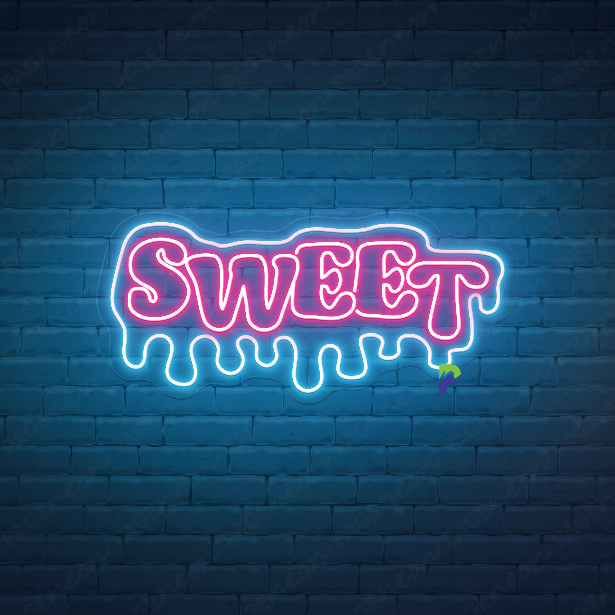 Sweet Neon Sign Candy Store Led Light