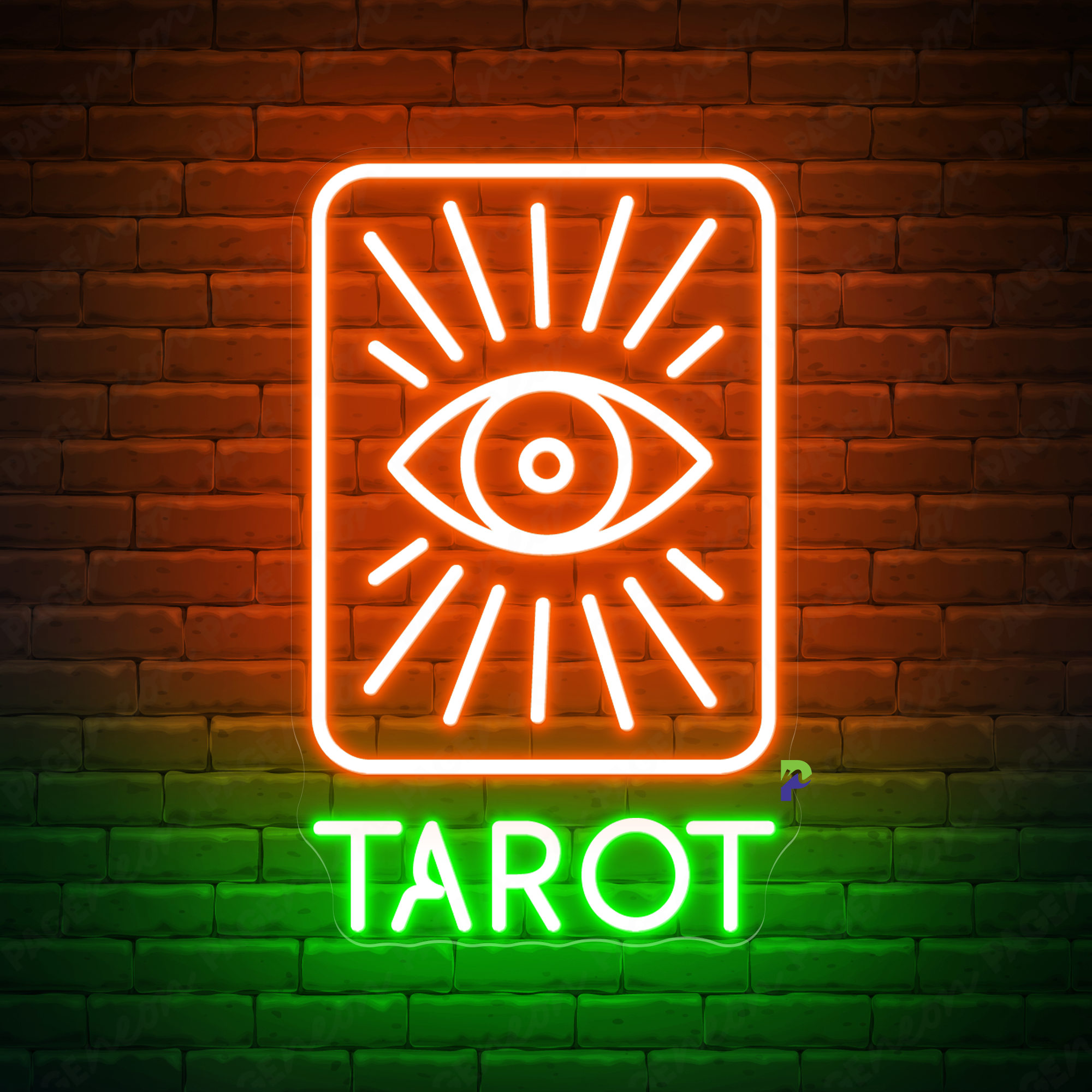 Tarot Neon Signs Psychic Led Light