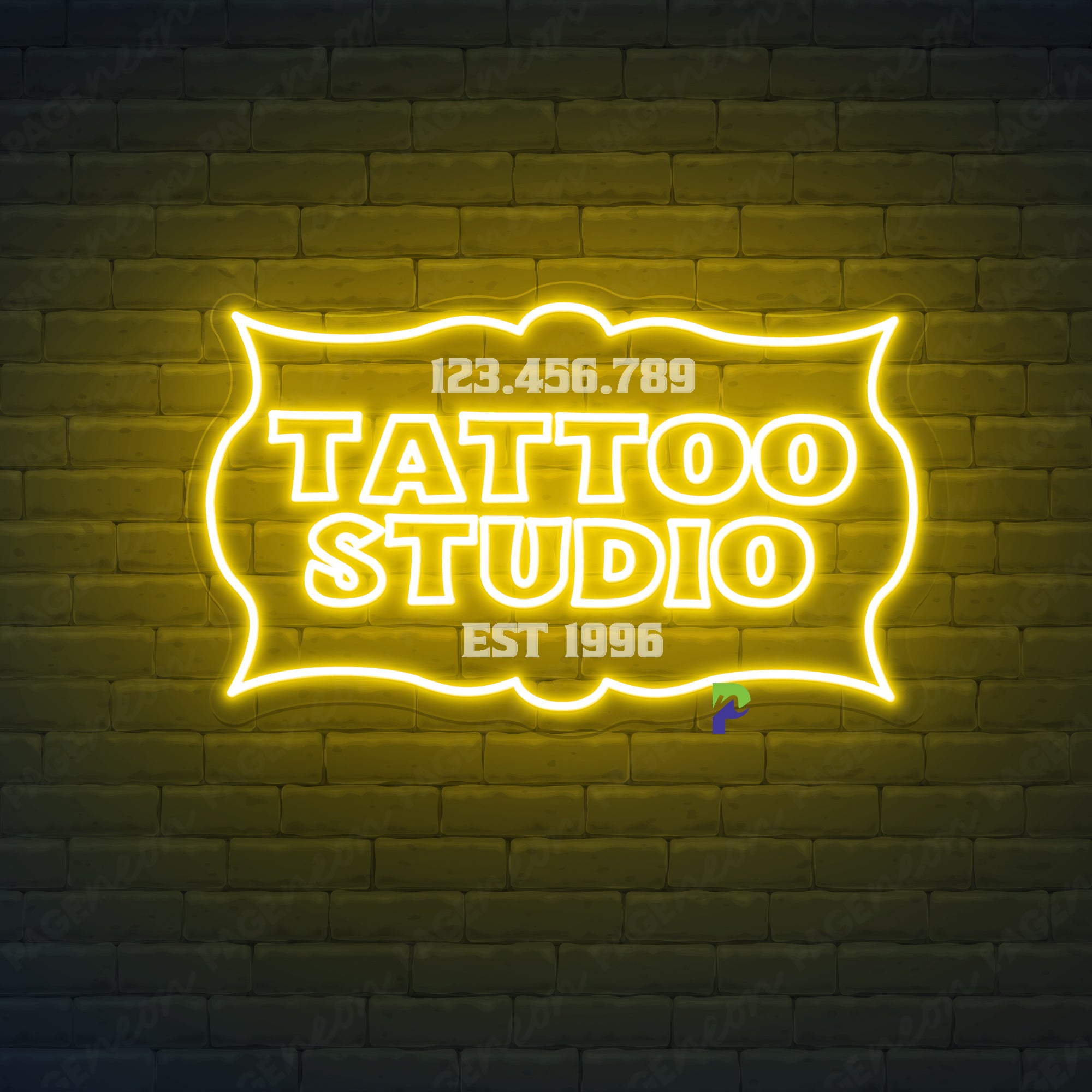 Tattoo Neon Signs Custom Business Light