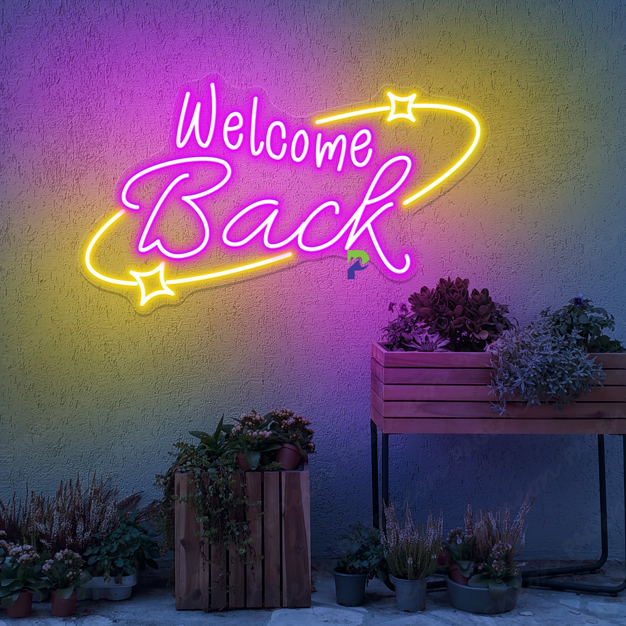 Welcome Back Neon Sign Best Light For Store - PageNeon
