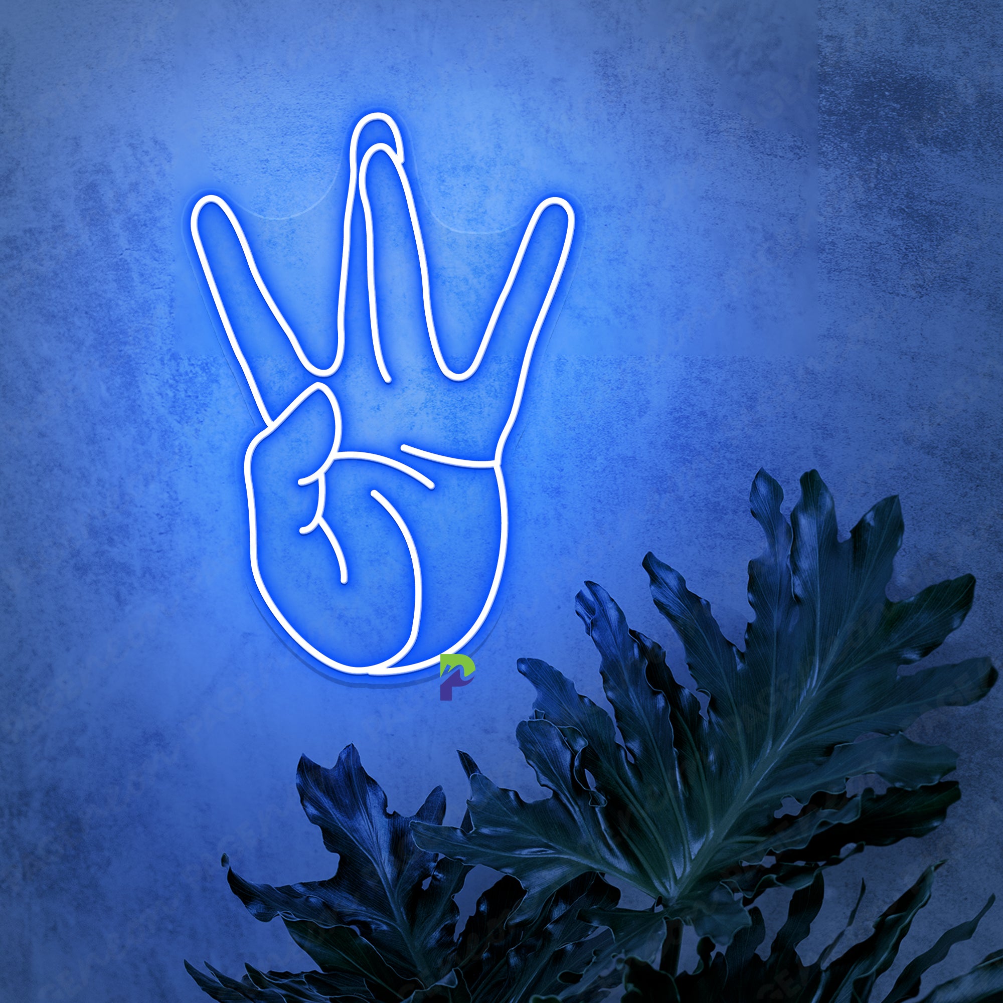 West Side Neon Sign Hand Sign Led Light