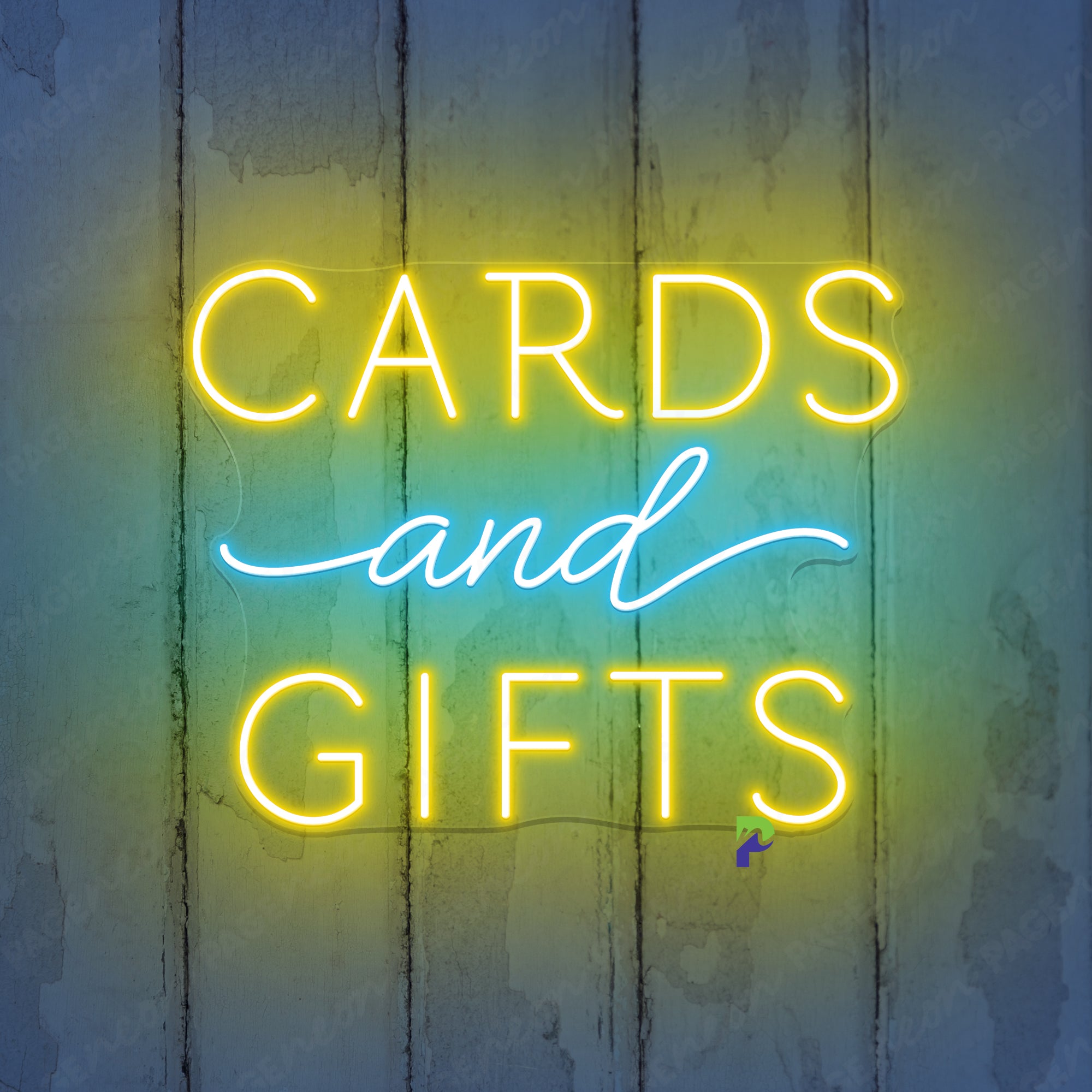 Cards And Gifts Neon Sign Led Light For Shop