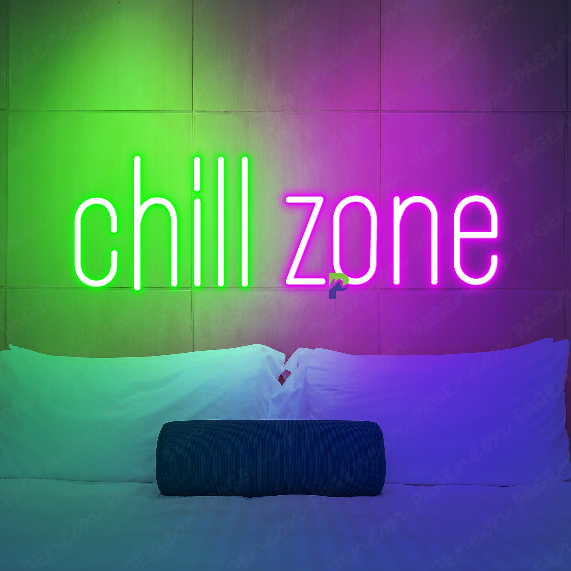 Chill Zone Neon Sign Gamer Led Light - PageNeon