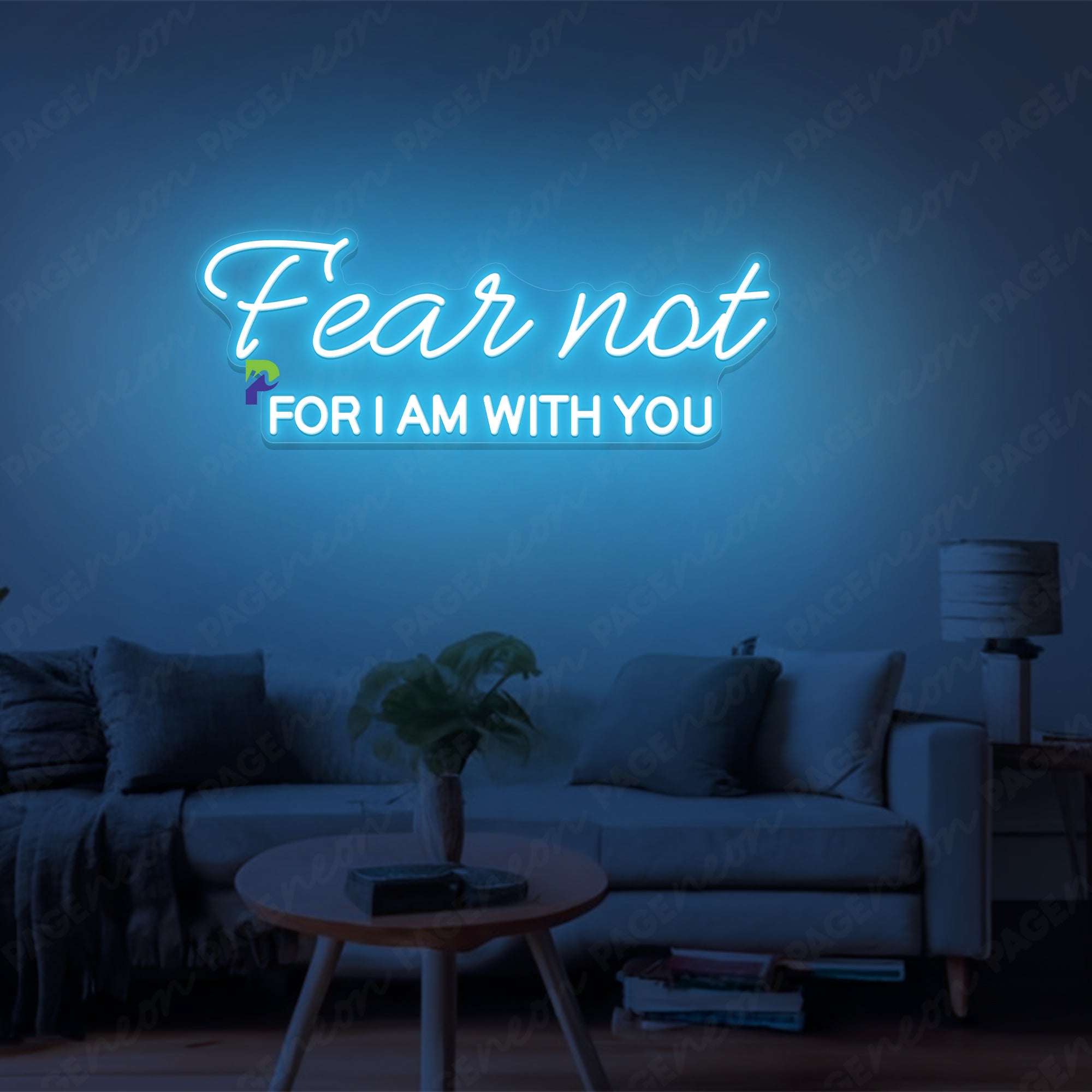 Fear Not For I Am With You Neon Sign Led Light