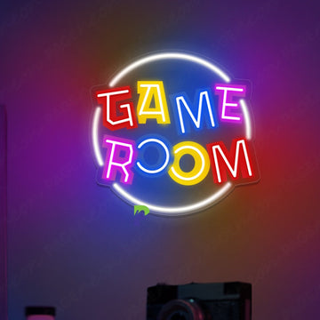 Time to Level Up Retro Neon Sign for Games Rooms & Arcades by Custom Neon®