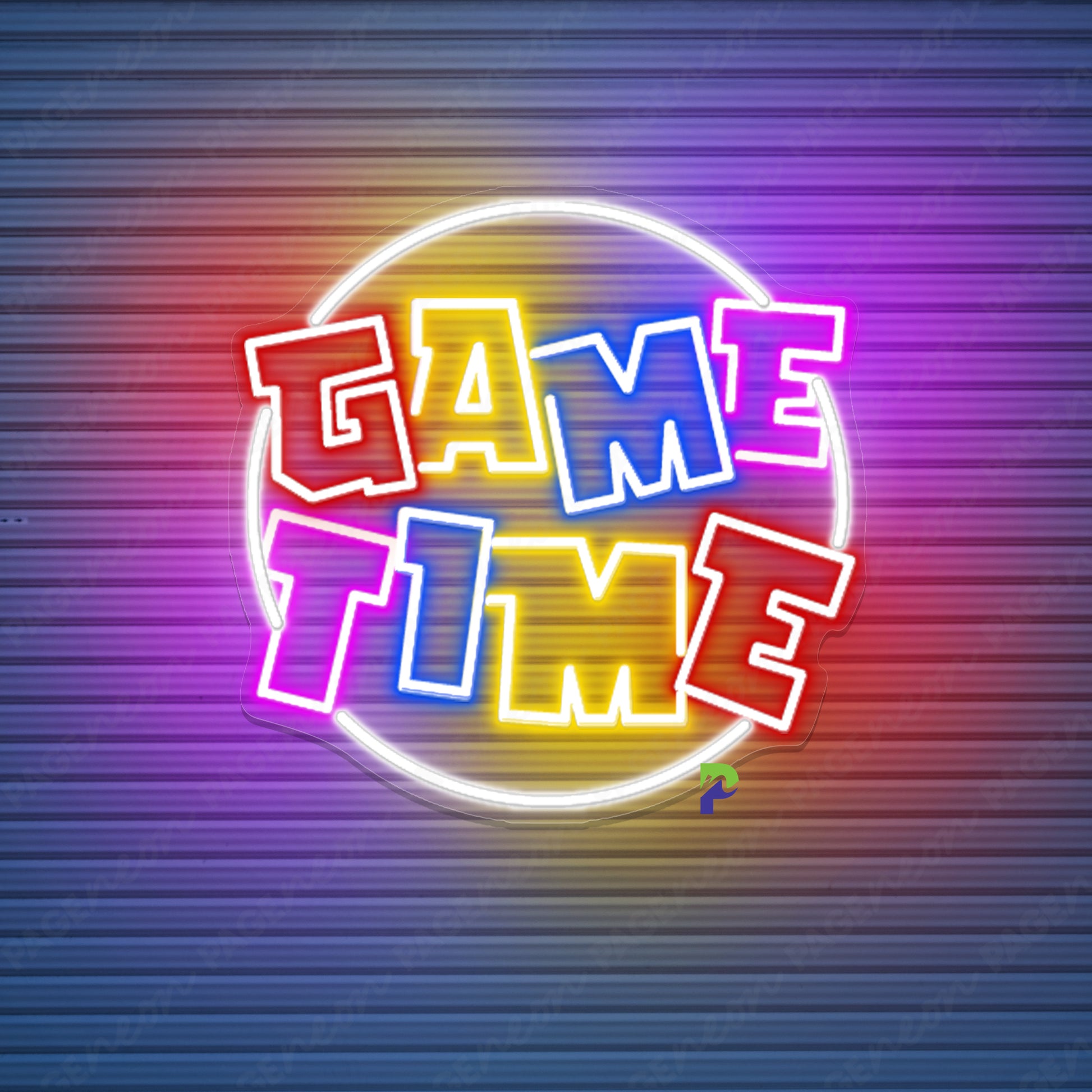 Game Time Neon Sign Gaming Room Led Light