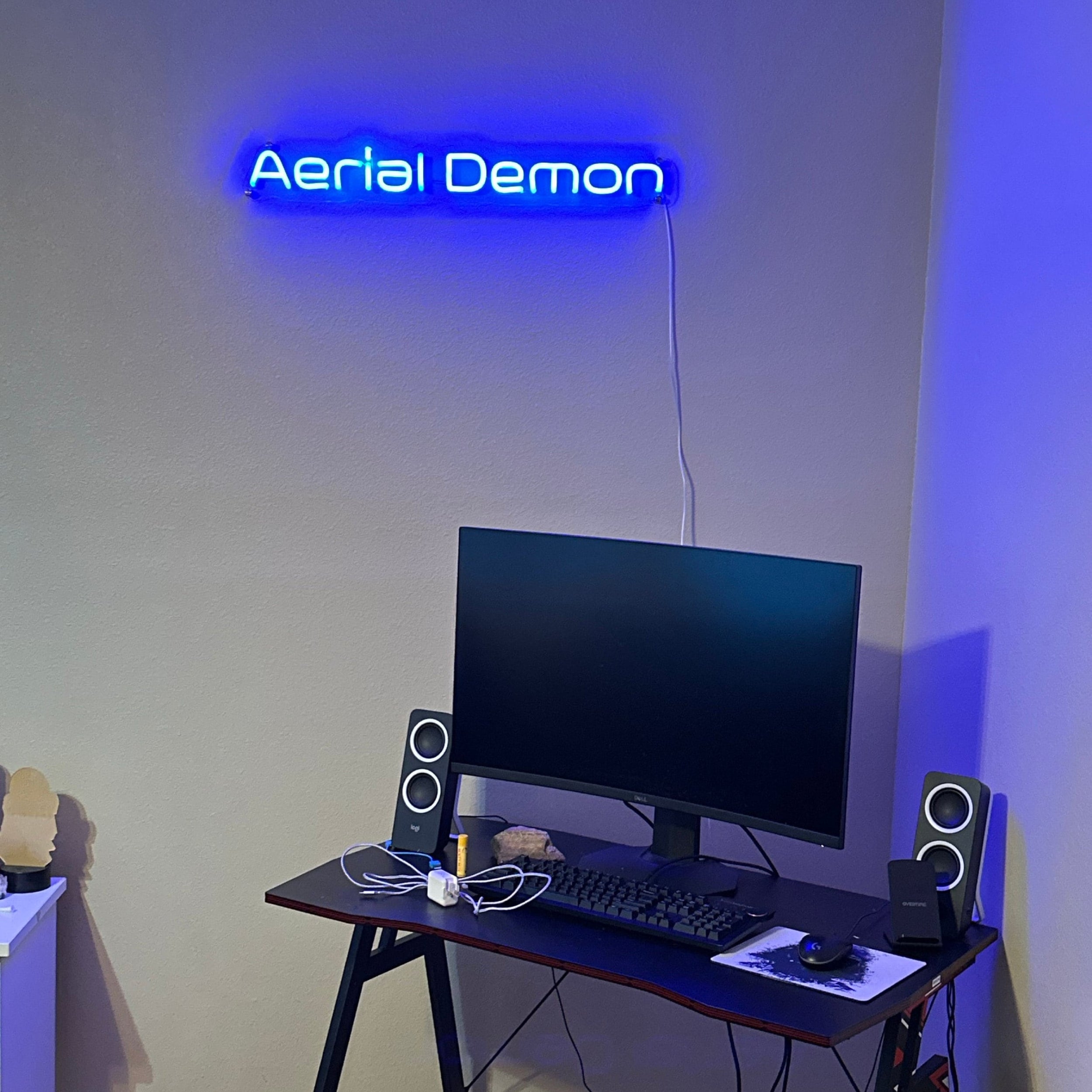 Custom Gamertag Neon Sign Led Light For Gaming Room