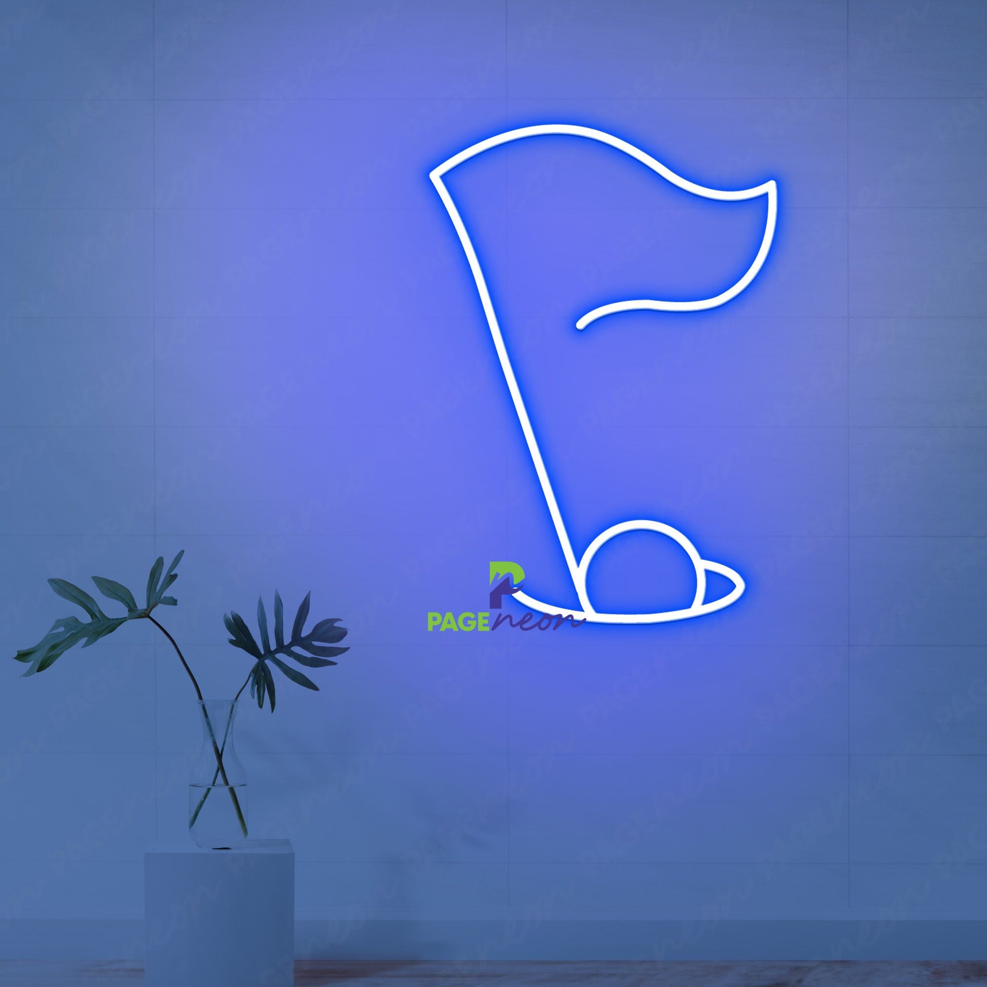 Golf Neon Sign Sporty Led Light