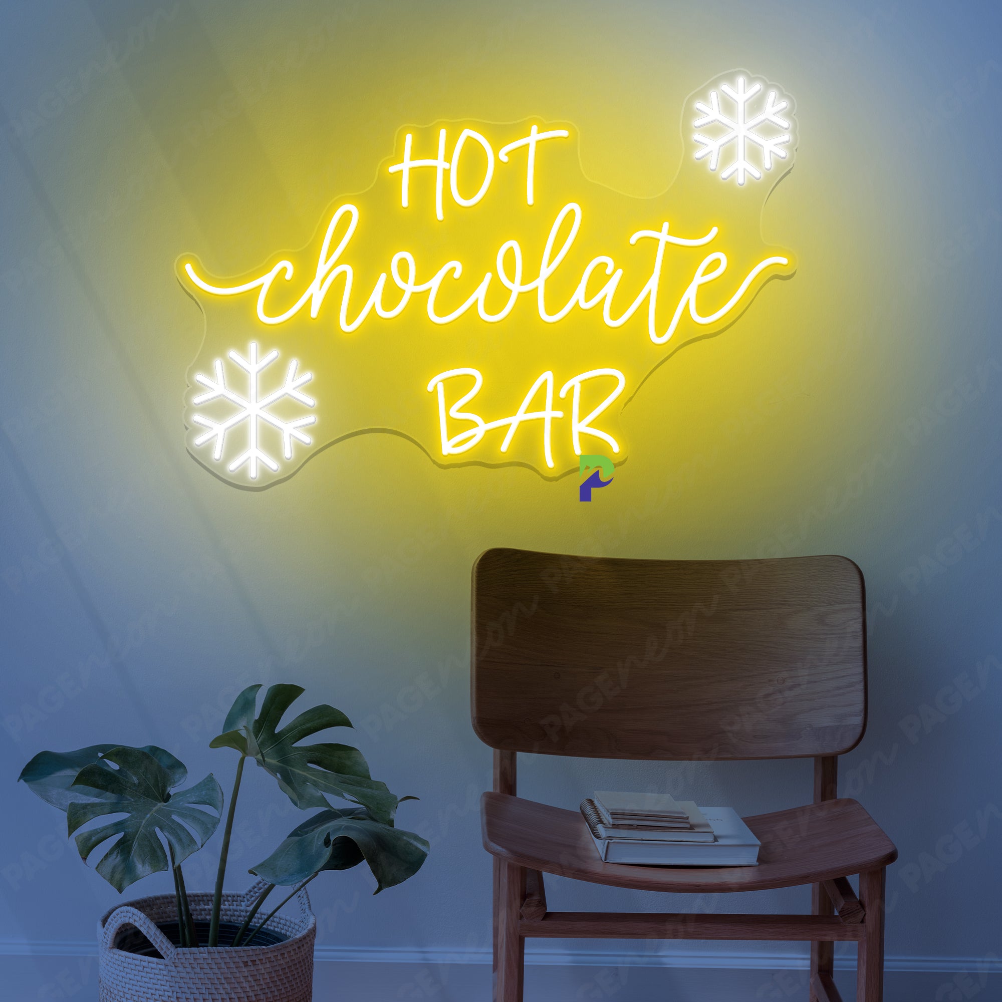 Hot Chocolate Bar Neon Sign Best Led Light For Cafe Shop