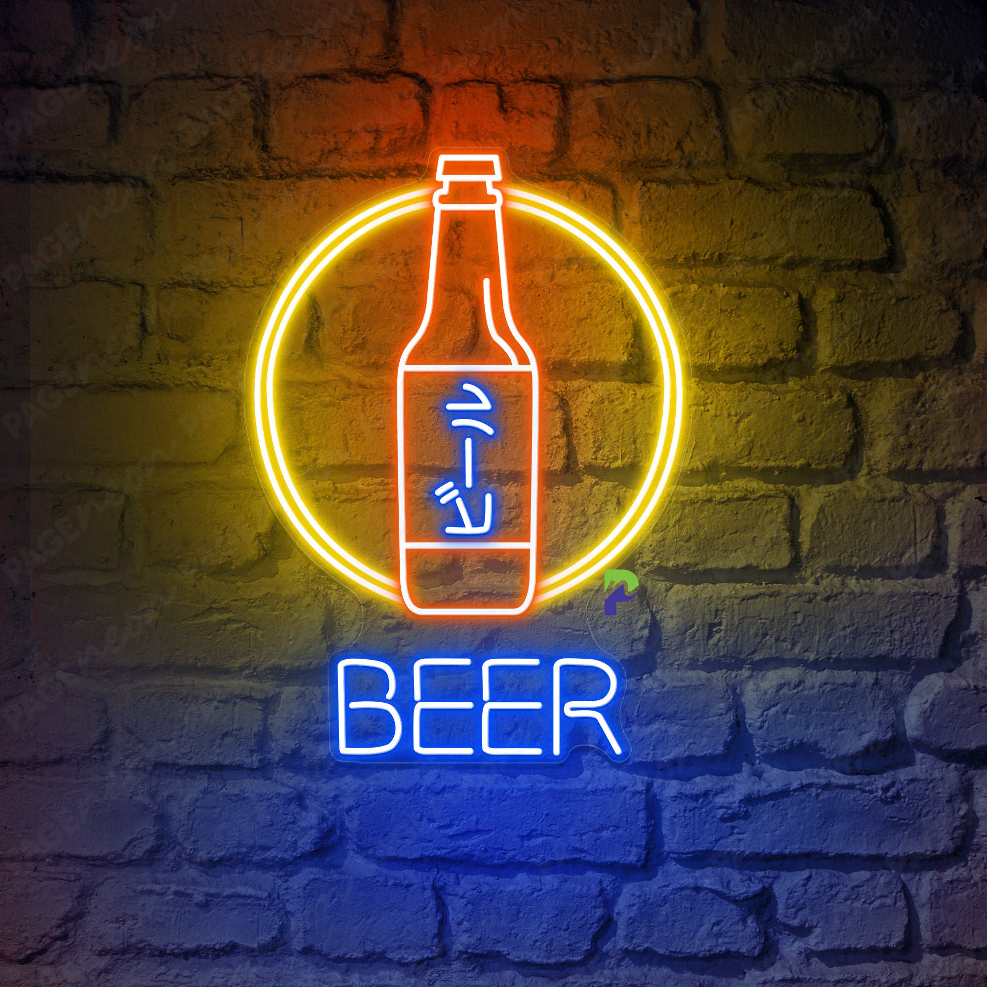 Japanese Beer Neon Sign For Pub