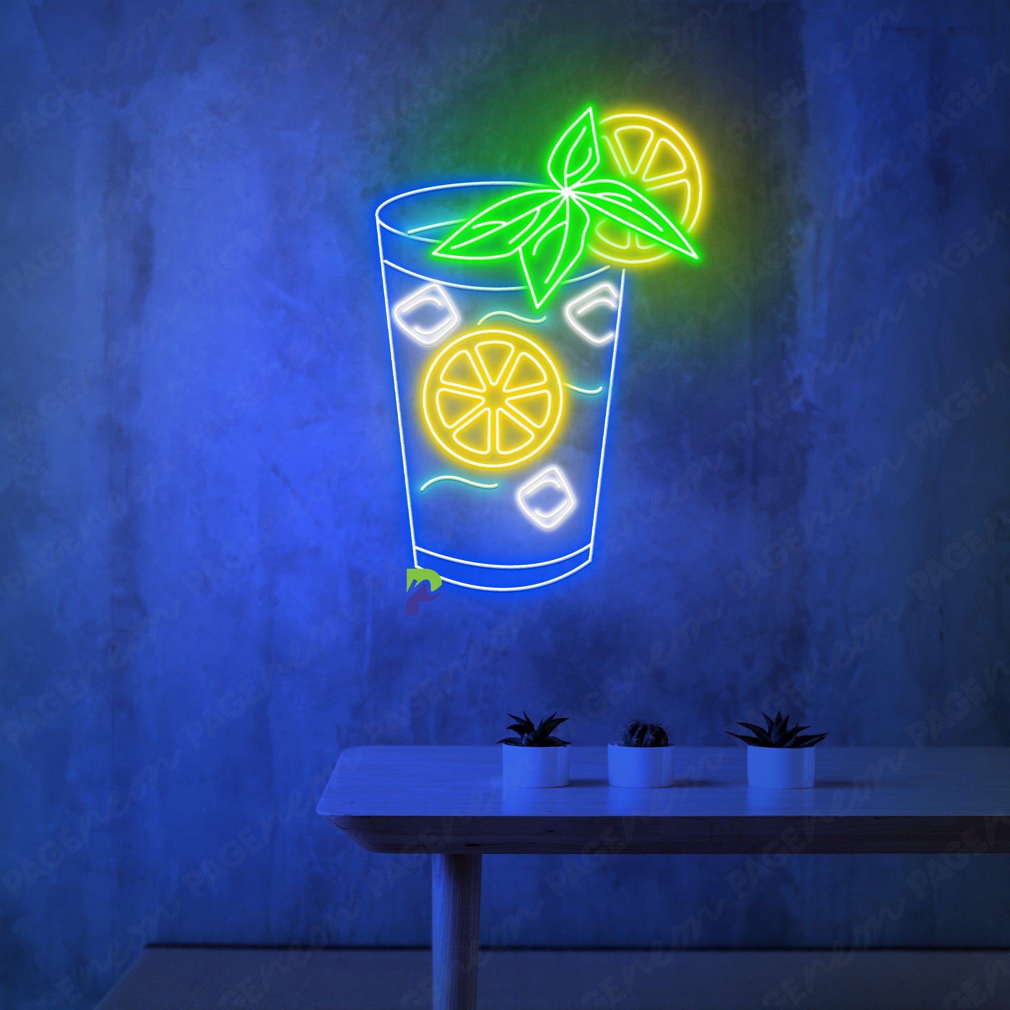 Neon Mojito Bar Sign Drinking Led Light