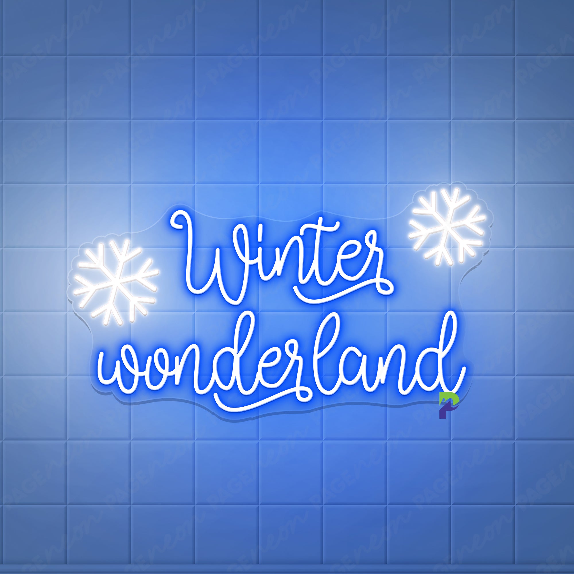 Winter Wonderland Neon Sign Led Light For Inspirational