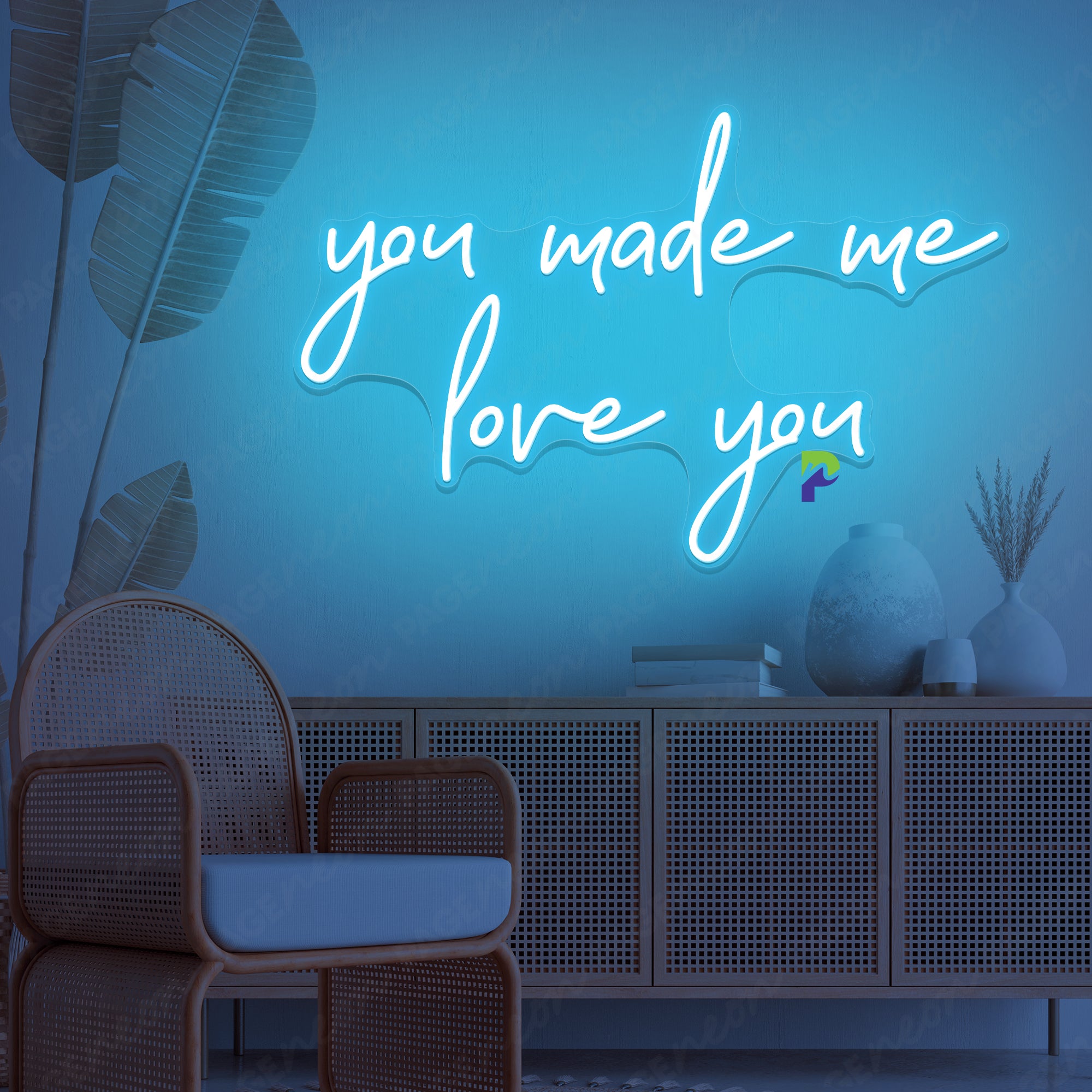 Neon You Made Me Love You Sign Led Light