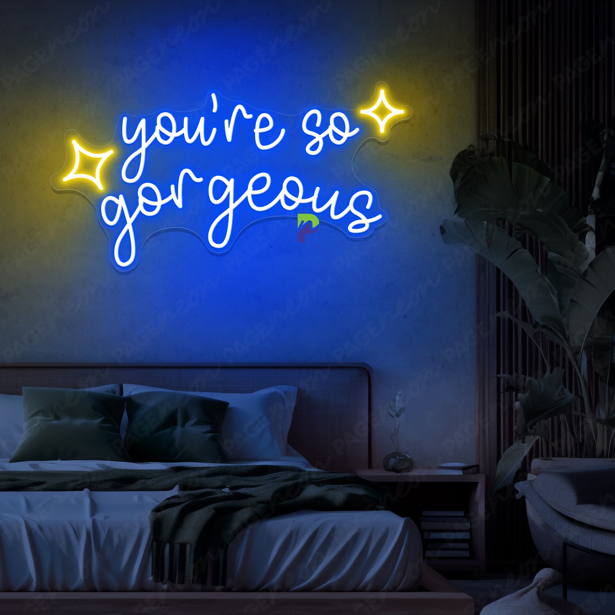 You're So Gorgeous Neon Sign Inspirational Led Light