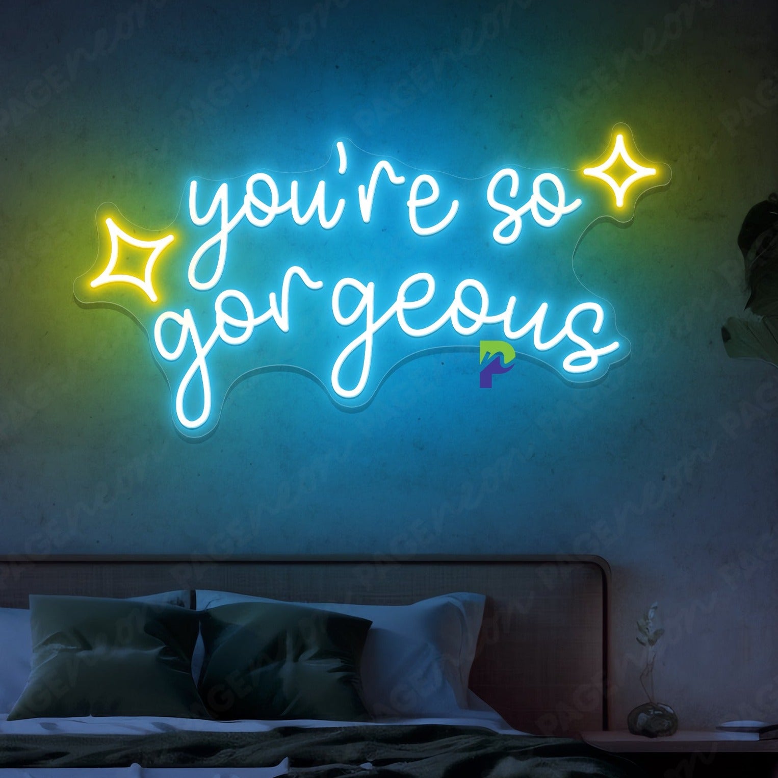 You're So Gorgeous Neon Sign Inspirational Led Light