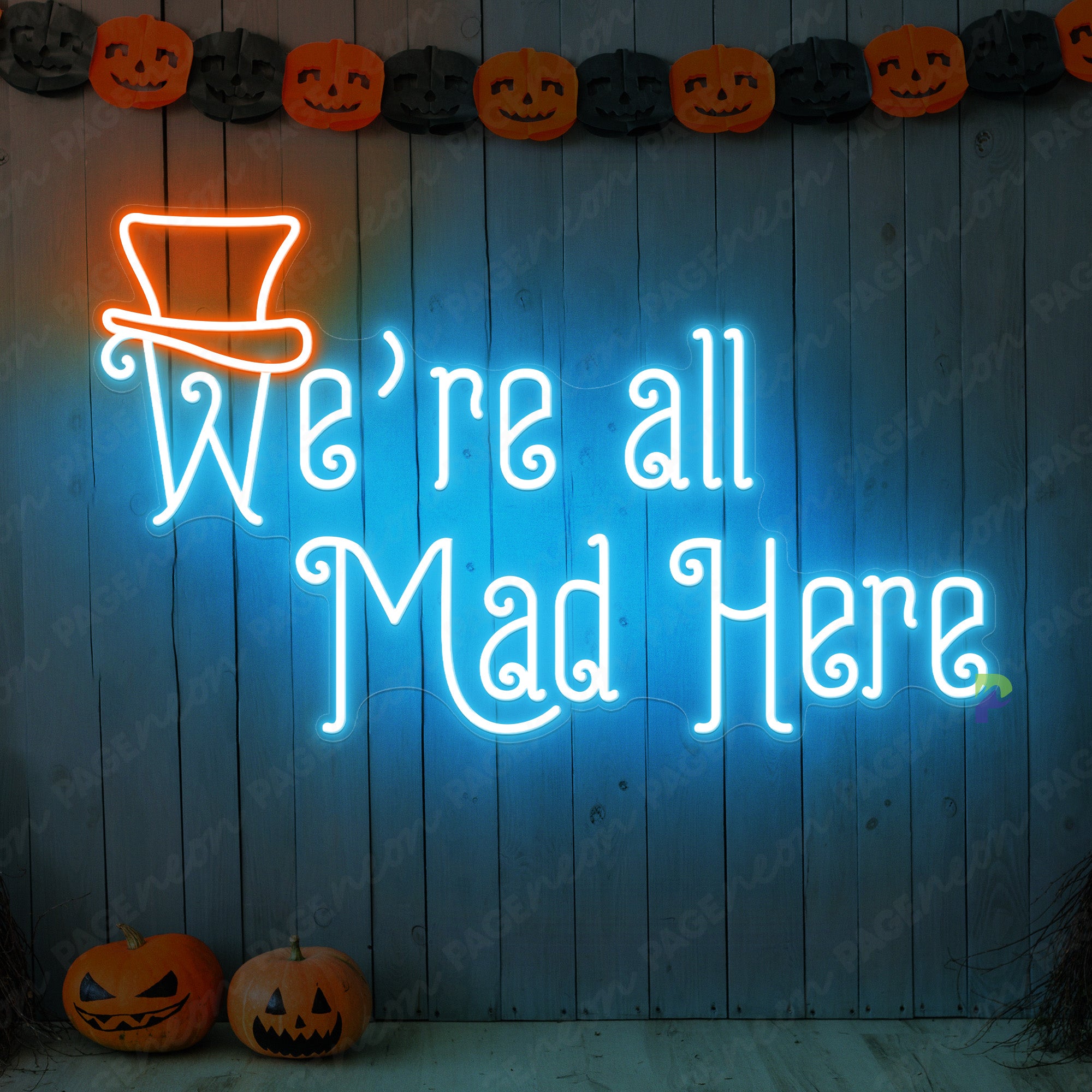 We're All Mad Here Neon Sign Led Light