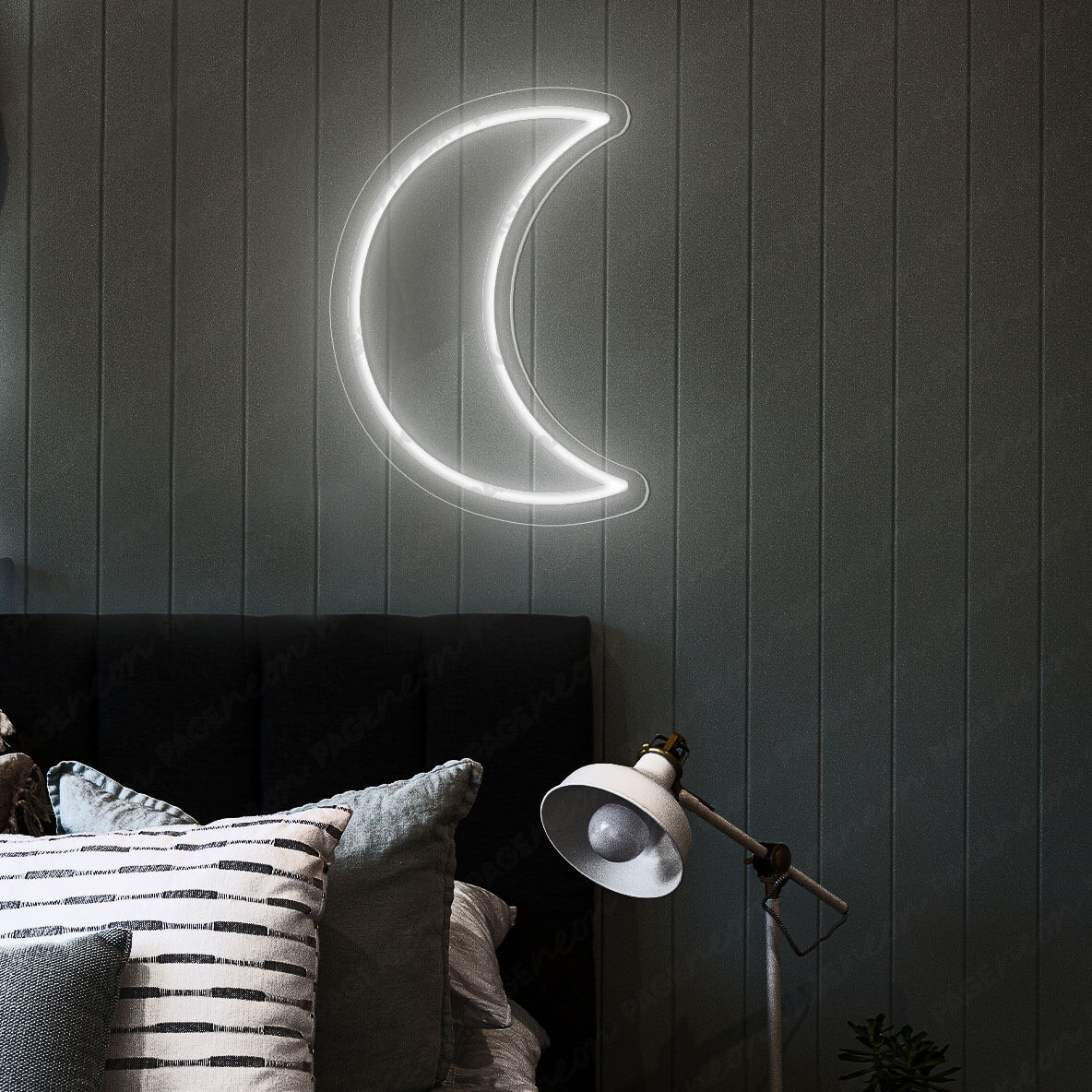 Moon Wall Decor Neon Moon Sign PageNeon