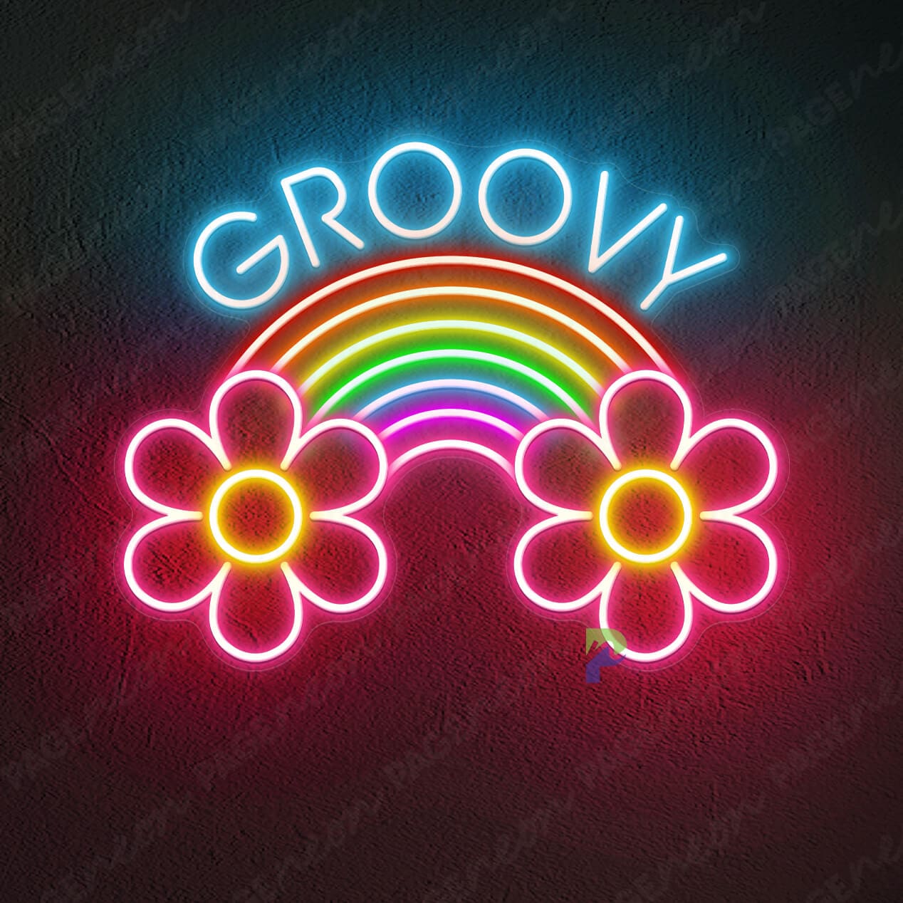 Groovy Neon Sign Pink Led Light