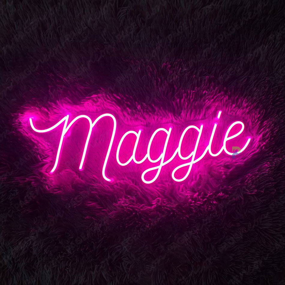 Custom Name Neon Sign Maggie